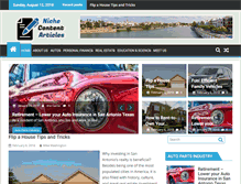 Tablet Screenshot of niche-content-articles.com